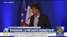 Hulot veut "cesser tout production d’électricité à partir du charbon d’ici 2022"
