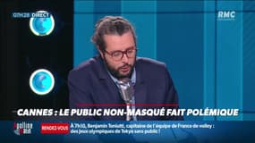 #Magnien, la chronique des réseaux sociaux : Le public non-masqué du festival de Cannes fait polémique - 09/07
