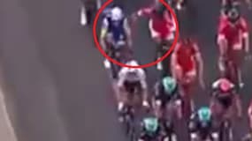 Nacer Bouhanni pénalisé pour avoir donné un coup en pleine étape