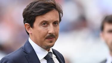 Pablo Longoria lors d'OM-Reims le 12 août 2023
