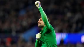 Gianluigi Donnarumma lors du quart de finale retour de Ligue des champions contre Aston Villa - le 15/04/2025