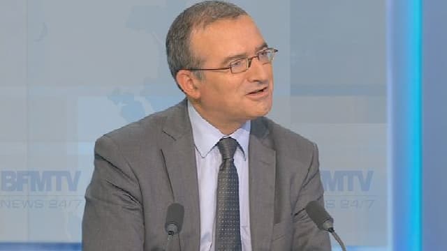Hervé Mariton sur le plateau de BFMTV lundi 27 octobre