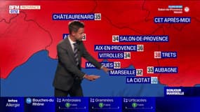 Météo Bouches-du-Rhône: une journée ensoleillée avec un mercure toujours élevé, 34°C à Vitrolles 