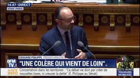 Edouard Philippe reconnaît que les mesures annoncées "ne répondent pas à la totalité des demandes des Français"