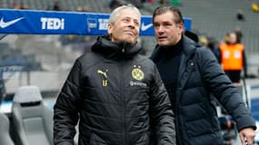 Lucien Favre et Michael Zorc