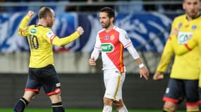 Florian Martin exulte après avoir éliminé Monaco