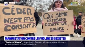 Strasbourg: mobilisation contre les violences sexistes et sexuelles faites aux femmes