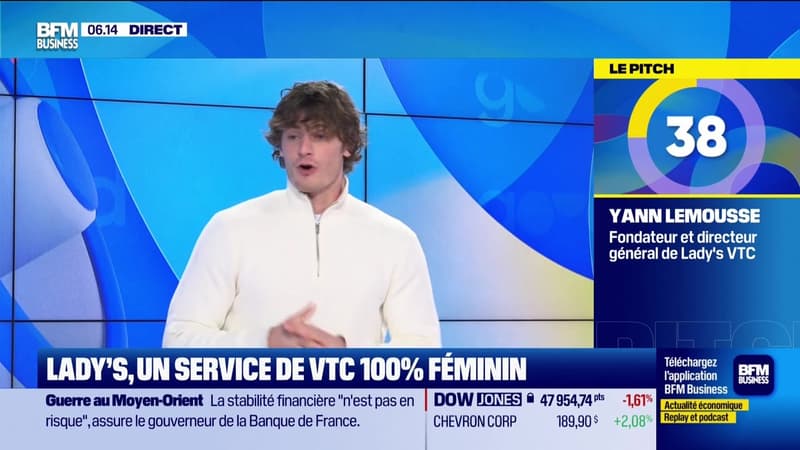 Le Pitch : Lady's, un service de VTC 100% féminin - 06/03