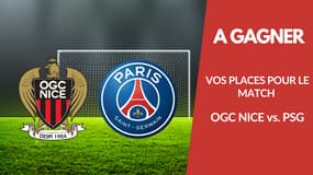 A gagner : vos places pour le match OGC Nice vs PSG