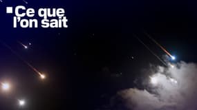 Des missiles iraniens interceptés par Israël au-dessus de Tel-Aviv, le 1er octobre 2024