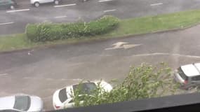 Essonne : forte pluie et vent violent à Ris-Orangis - Témoins BFMTV
