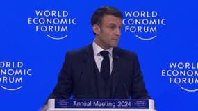 macron parle de l'investissement en Europe