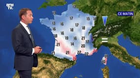 La météo pour ce vendredi 15 juillet 2022