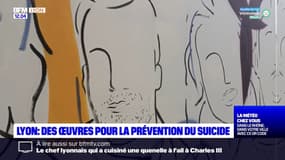 Lyon: une fresque pour la prévention du suicide