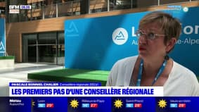 Régionales: les premiers pas de Pascale Bonniel Chalier (EELV) en tant que conseillère régionale