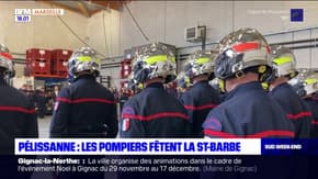 Pélissane: les pompiers fêtent la Sainte-Barbe