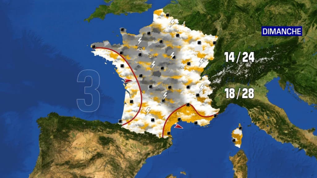 Les prévisions météo pour le dimanche 5 juin 2022. Les prévisions météo pour le dimanche 5 juin 2022.