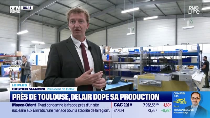 Toulouse : Delair dope sa production
