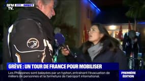 Grève du 5 décembre: ces éboueurs parisiens tentent de mobiliser à travers un tour de France à vélo