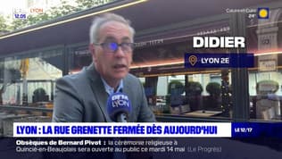 Lyon: les riverains réagissent à la fermeture de la rue Grenette 
