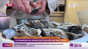 Huître : le champion du monde des écaillers sur RMC 