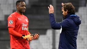 Steve Mandanda et André Villas-Boas