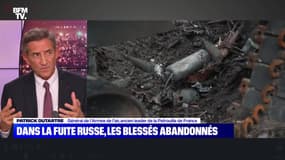 Dans la fuite russe, les blessés abandonnés - 05/10