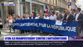 Lyon: un millier de personnes rassemblées lors d'une manifestation contre l'antisémitisme