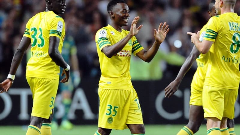 Abdoulaye Touré (n°33) et les Nantes pourraient perdre sur tapis verts les trois points gagnés face à Bastia