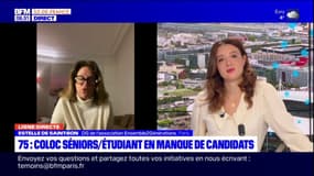 "95% de réussite": Estelle de Saint-Bon, DG de l'association Ensemble2Générations, assure que le concept de colocation intergénérationnelle est une réussite 