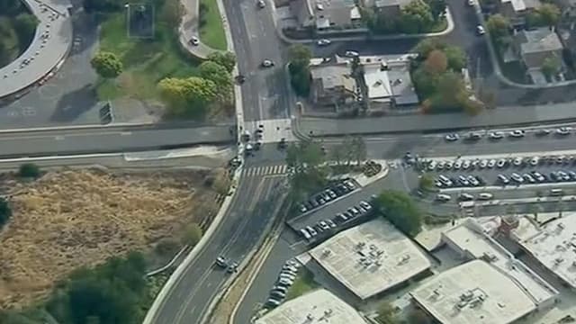 Capture d'écran lycée de Saugus à Santa Clarita en Californie