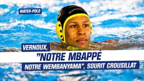 Water-polo : Vernoux, "notre Mbappé, notre Wembanyama" en Équipe de France, sourit Crousillat