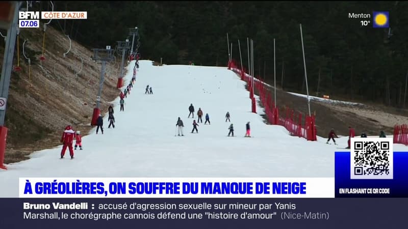 Alpes-Maritimes: à Gréolières, on souffre du manque de neige