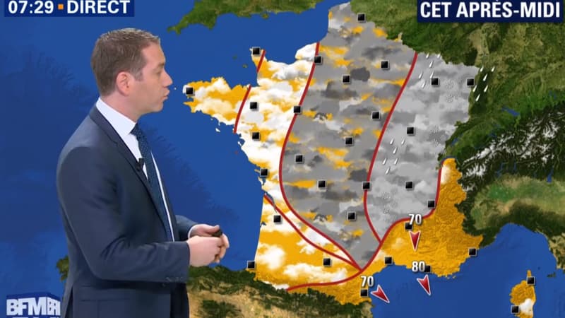 La météo de ce lundi 4 décembre 2017