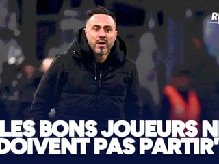 OM : "Ce n'est pas le moment", De Zerbi ne veut pas un mercato agité