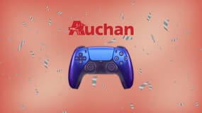 Auchan n'en fait qu'à sa tête et propose la manette Dual Sense pour PS5 en promo à -25 % pour une durée limitée