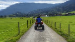 Le quad est avant tout un véhicule tout-terrain de loisir.