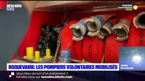 Bouches-du-Rhône: les pompiers volontaires mobilisés à Roquevaire