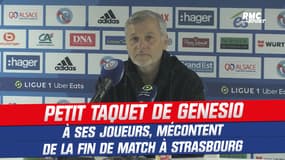 Strasbourg 1-3 Rennes : Le petit taquet de Genesio sur la fin de match de ses joueurs