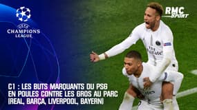 C1 : Les buts marquants du PSG en poules contre les gros au Parc (Real, Barça, Liverpool, Bayern)