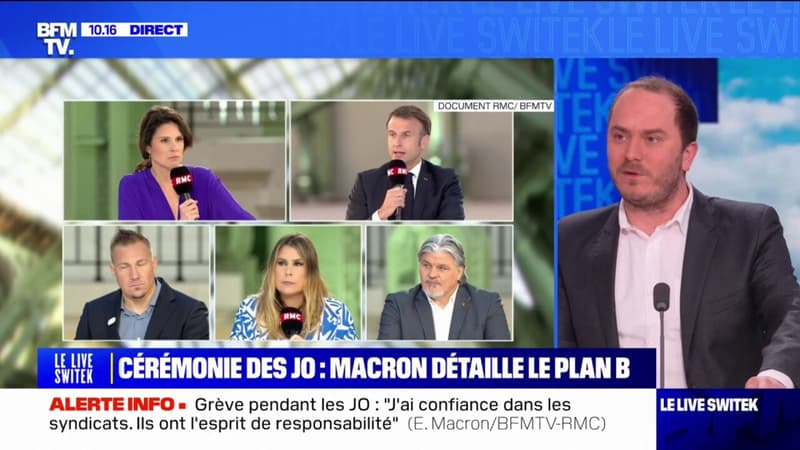 Cérémonie d'ouverture des JO: Emmanuel Macron détaille le 