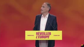 Élections européennes: "Nous nous heurtons aux puissances de l'argent, auxquelles notre président semble prêt à tout céder", déclare Raphaël Glucksmann, candidat PS-Place publique