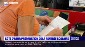 Côte d'Azur: les parents se préparent pour la rentrée scolaire 