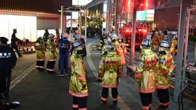 La gare de Kokuryo à Chofu, dans la banlieue de Tokyo, théâtre d'une attaque le 31 octobre 2021