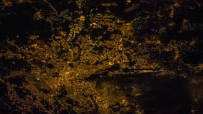 Une vue aérienne de Rome prise depuis l'ISS.
