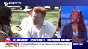 Danièle Obono reconnait qu'il y a eu "des difficultés" et des "défaillances" pour répondre à l'affaire Quatennens chez LFI