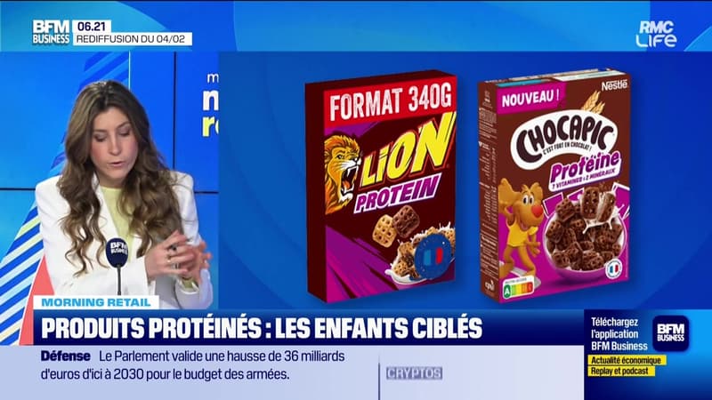Morning Retail : Produits protéinés... les enfants ciblés, par Eva Jacquot - 24/06