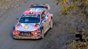 La Hyundai de Thierry Neuville, au Chili le 10 mai 2019