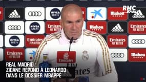 Real Madrid : Zidane répond à Leonardo dans le dossier Mbappé