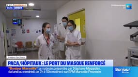 PACA / Hôpitaux : le port du masque renforcé 